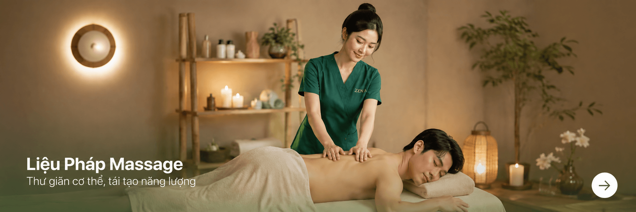 Liệu Pháp Massage — Thư giãn cơ thể, tái tạo năng lượng
